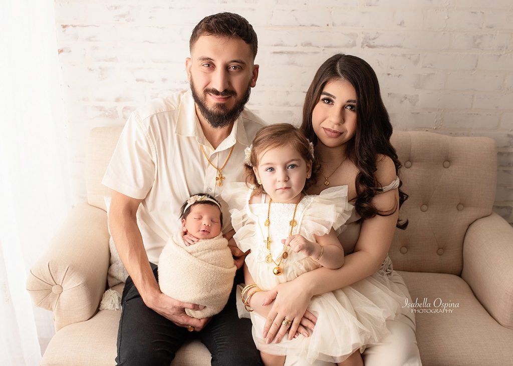 Family and newborn photoshoot